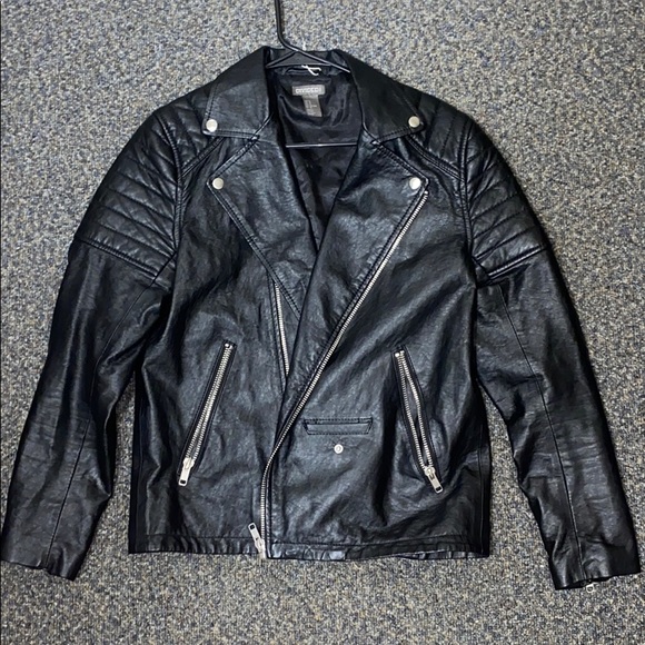 Black Biker Jacket - Picture 1 of 3